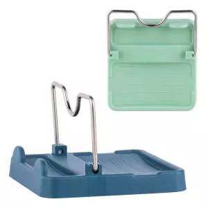 멀티플 주방걸이 국자받침 겸용 냄비뚜껑거치대 정리용품 선반 조리도구 정리대 씽크대 받침대 싱크대