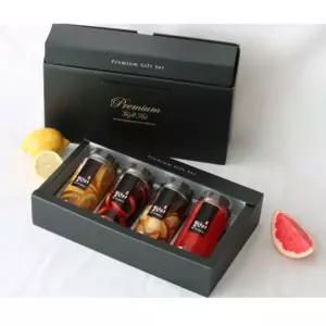 수제청세트 블랙레몬 패션후르츠 블루베리 자몽과일 선물용 실용성 답례품 기념품 맛있는 음료 과즙 요리