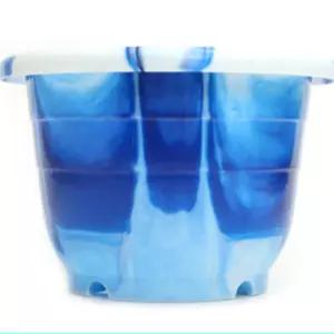 마블무늬화분 플라스틱 대형 루단지 클래식 토분 다육 빈티지 인테리어 분갈이 루베리