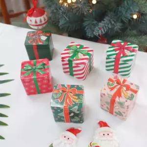 크리스마스 선물 상자 틴 6P멀티케이스 철제수납 박스