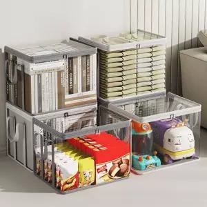 책꽂이 책장 폴딩 리빙 공간 수납 박스 수납함 정리함플라스틱 플라스틱함 소품케이스