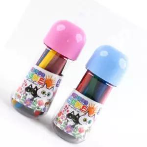 손에 묻지 않는 크레파스 크레용 신학기 문구 12색 (6개세트)