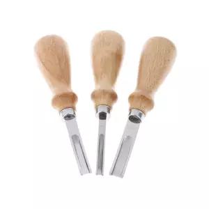 정교한 가죽 테두리 마감용 엣지 베벨러장식선 날정리 공예도구 곡선 모따기 DIY 코트 재단칼 무두질 공구