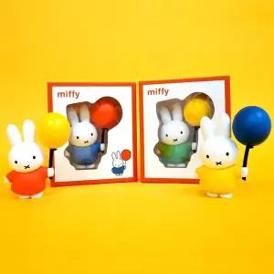 [알티피아]미피 포인트 풍선 피규어 3P 인형 데스크테리어 소품