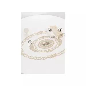 대형3종 타원형 레이스매트 깔개 다육이받침대 이DIY 커버 화분받이 물통 식탁소품 장식 컵받침