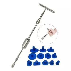 자동차 덴트 복원 슬라이딩 T형 공구 세트찌그러짐 문수리키트 량용셀프 도구 셀프 문콕 DIY 용글루 용품