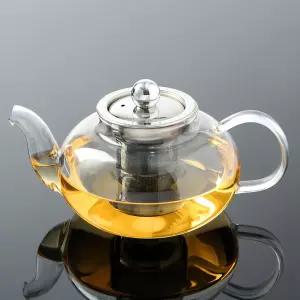 소담 내열 유리 차포트 티팟 티폿 우리기 400ml 주전자 다관 포트 찻주전자 다기