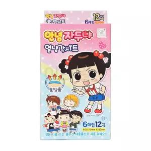 안녕 자두야 열냉각시트 6매입 국산 해열패치 냉찜질 해열시트 해열패치