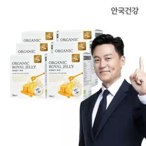 안국건강 오가닉 로얄젤리 허니믹스 250g x 6박스