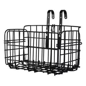 [골드스마일]접이식 자전거 바구니 가방 세트 바이크 소품 자전거철제바구니