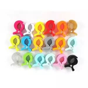 8p 아기클립 플라스틱링 클립 플라스틱 악어클립 204177 유아클립 악어집게 플라스틱클립 유모차집게