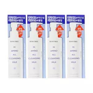 듀이트리 하이 아미노 올 클렌징 밀크 400ml 4개