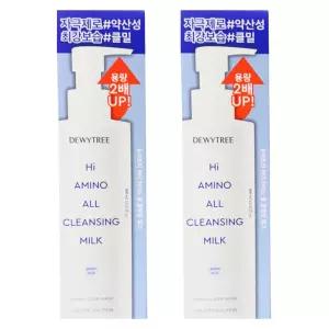 듀이트리 하이 아미노 올 클렌징 밀크 400ml 2개