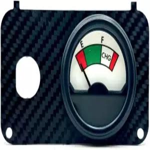 OZ-USA 36V 아날로그 충전 상태 측정기(탄소 섬유 키 스위치 플레이트 포함) - EZGO TXT PDS 전기 골프