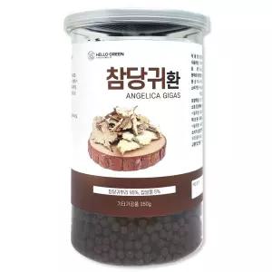 헬로우그린 참당귀환 350g 통 당귀뿌리환 건강환 당귀환 당귀차 국산당귀 국산참당귀