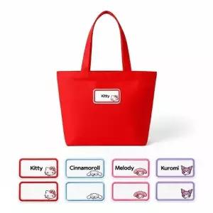 산리오 패브릭 전용 열접착 이름표 패치(헬로키티)