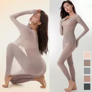 여성 발열 내의 슬림핏 레이어드 얇은내복 초경량 히트텍