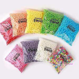 플레이콘 리필800 꽃모양 8색 택1 혼합efg330