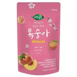 [셀러허브][희창유업] 자연생각 복숭아 아이스티 190ml x 50파우치 (S10899390)