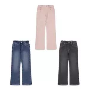 [롯데백화점]탑텐키즈 여아) 에코 부츠컷 데님 팬츠 MKE3DP2212