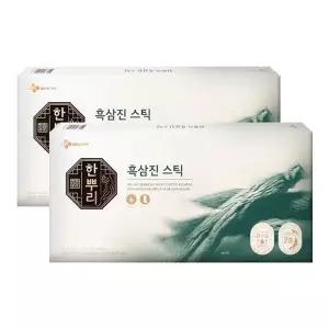 CJ 한뿌리 흑삼진 스틱 8.2mlX30포X2개/명절선물세트/추석선물세트