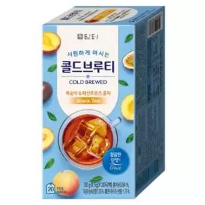 담터 콜드브루티 복숭아 패션후르츠 홍차 20T (WFILFRQ)