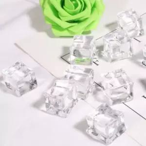 모형 얼음 투명 촬영 소품 인테리어 25mm (WFJ0XG8)