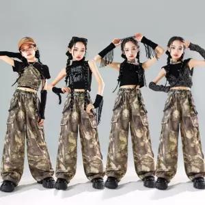 주니어 걸그룹 걸크러쉬 블랙 힙합 방송댄스복 의상 공연복