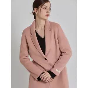 [르오트]울블렌디드 투버튼 세미루즈핏 울코트_P414158272