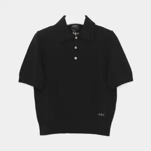 아페세 26SS APC로고 카라 반팔 여성 PK니트 COEZJ F23479 LZZ