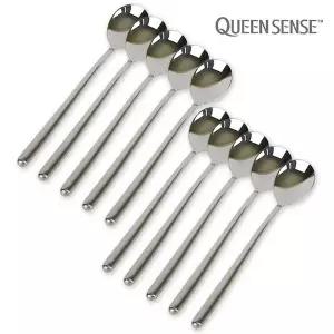 세신퀸센스 진공숟가락10벌세트 진공스텐수저 식당숟가락 스테인레스스틸