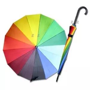 [하프클럽/]대형 우산 선물용 무지개 장우산 튼튼한 답례품