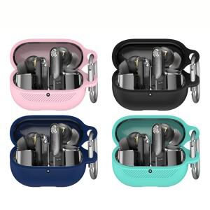 [호환품]TOZO 크리스탈 포드 호환 케이스의 경우 용 고급 충격 방지 이어폰 커버 키 체인 소프트 실리콘 쉘