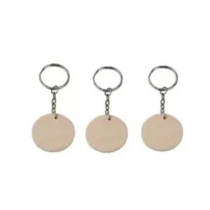 [골드스마일]공백 나무 키링 열쇠고리 키체인 DIY