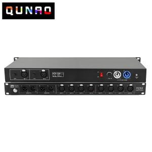 RDM8-2 신호 분배기 DMX512 무대 조명 컨트롤러 Dj 라이트 디스코 웨딩 파티 증폭기
