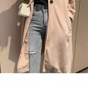 여성 가벼운 스타일 롱 자켓 얇은을 겨울 방풍 아우터 바람막이 플리스 후드 다점퍼 코트하객룩