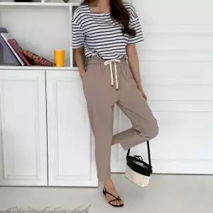 베리든 골덴바지 조거팬츠 슬랙스 반바지 여자슬 (WFKC1I8)