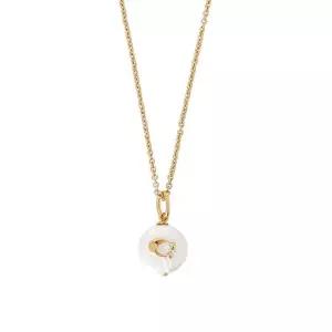 [코치]시그니처 코인 펄 목걸이 150469234