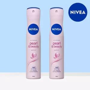 니베아 데오드란트 스프레이 펄 뷰티 200ml 2개