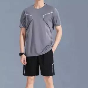 [셀러에이드]남성 경량 여름 스포츠 반팔 상하 운동복 트레이닝 팬츠