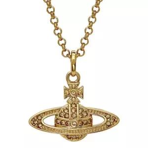 (당일) 25FW 비비안 웨스트우드 미니 바스 릴리프 오브 골드 여성 목걸이 63020