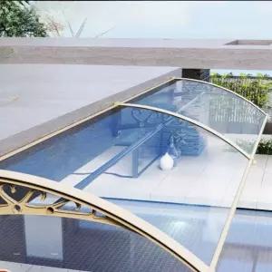 빗물받이 렉산 처마 지붕 차양막 넥산 차양 비막이 비가림