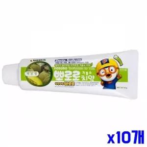 [오너클랜]WL 저불소 어린이치약 90g-메론향 x10개