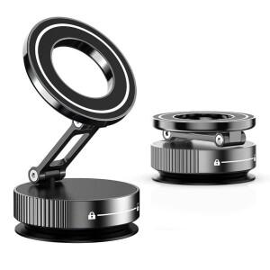 차량용 휴대폰 핸드폰 마그네틱 거치대 모바일 폰 내비게이션 홀더 진공 흡착 컵 회전 강력 자석 브래킷