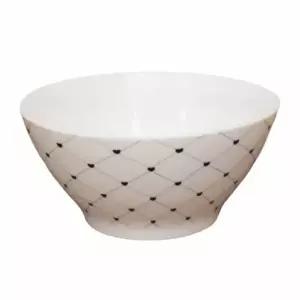 체크하트 925YGA90 우동기 4P 도자기그릇 도자기우동