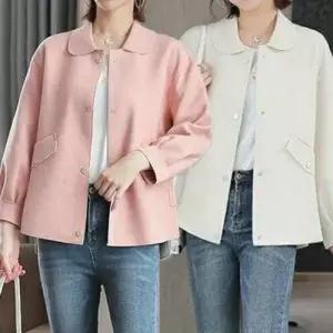 봄자켓 여성 카라 여자봄 재킷 아우터 여성 여 WFLQVQS