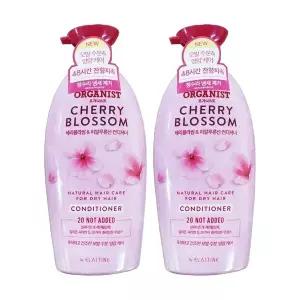 엘지 오가니스트 컨디셔너 체리블라썸 500ml 2개