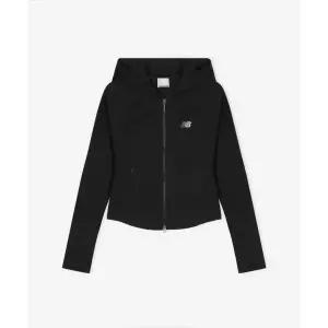 [뉴발란스]NBMDG2W322 WOMEN 소프트프레쉬골지 후드 투웨이 집업 BLACK 700748