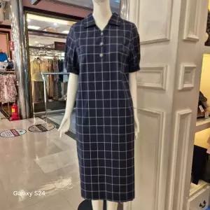 [하프클럽/BCBG]BCBG 비씨비지 가을25 코카 체크 원피스 B5C7O606