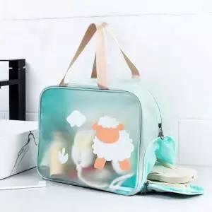 PVC 인기 은창)큐티 샌들 보관 감성 비치백 숄더백 에